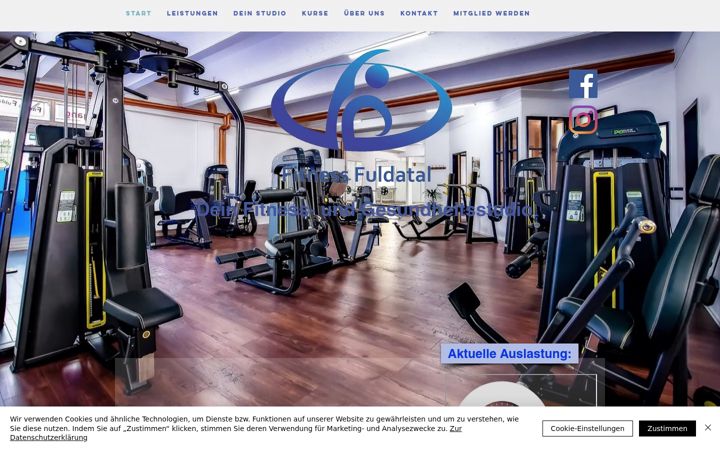 Screenshot of fitness-fuldatal.de