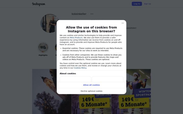 Screenshot of fitness-general.com