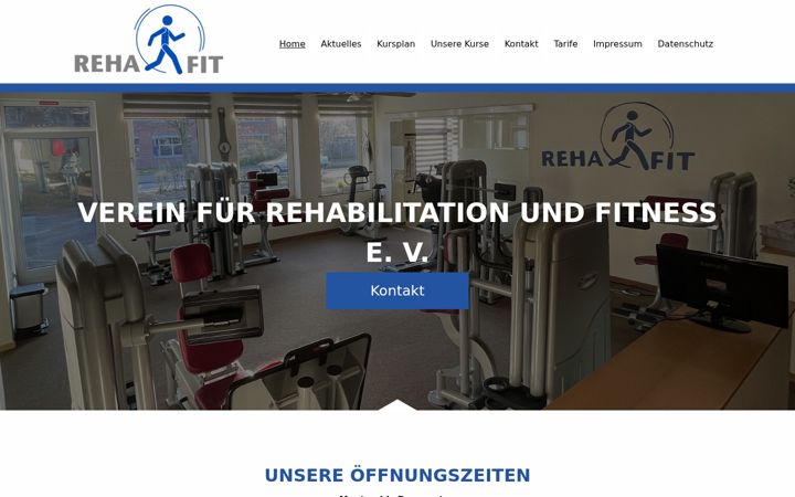 Screenshot of fitness-kaki.de