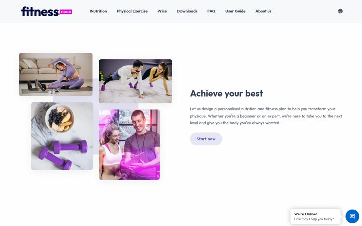 Screenshot of fitness-mood.com