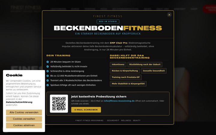Screenshot of fitness-moosinning.de