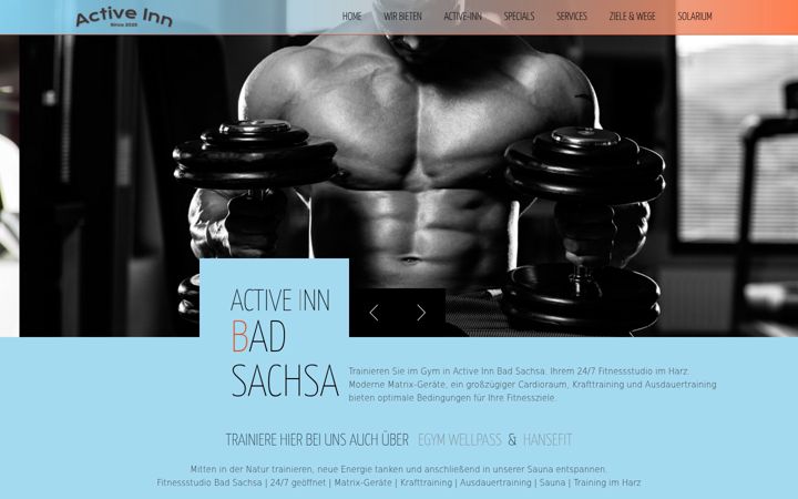 Screenshot of fitness-tropic.de