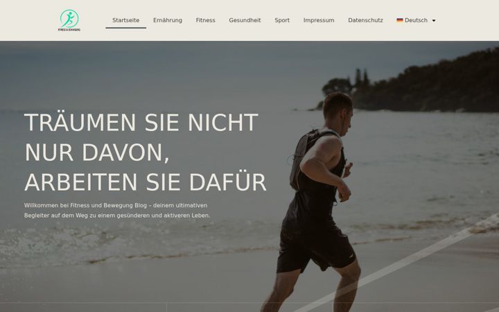 Screenshot of fitness-und-bewegung.com