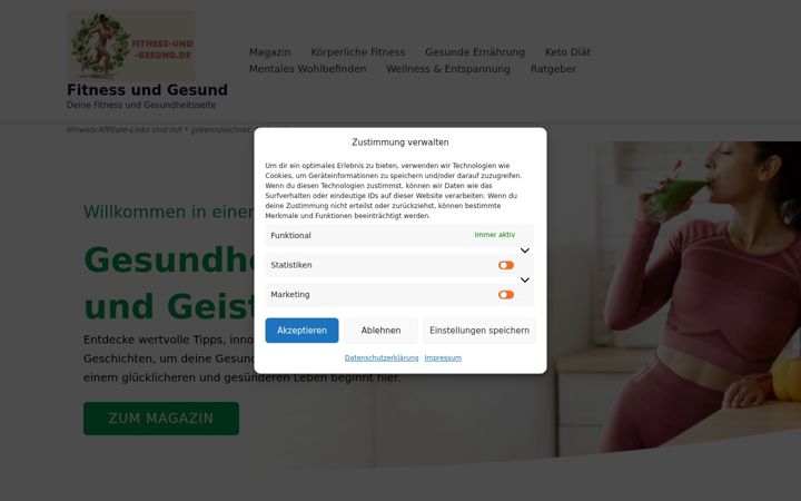 Ekrānuzņēmums no fitness-und-gesund.de