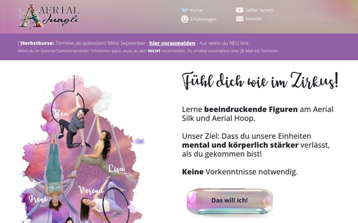 Screenshot of fitness-weinviertel.at