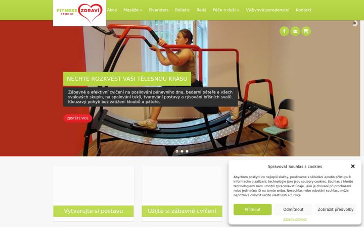 Screenshot of fitness-zdravi.cz