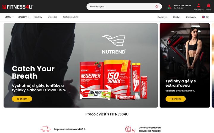 Képernyőkép: fitness4u.sk