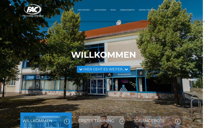 Screenshot of fitnesscenter-anklam.de