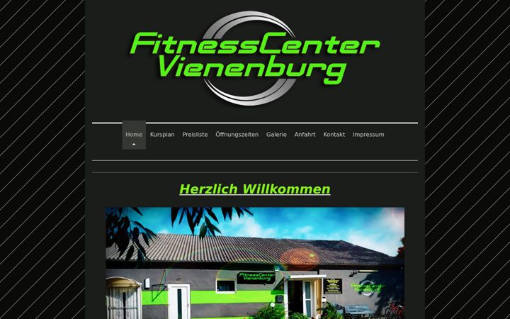 Captura de pantalla de fitnesscenter-vienenburg.de