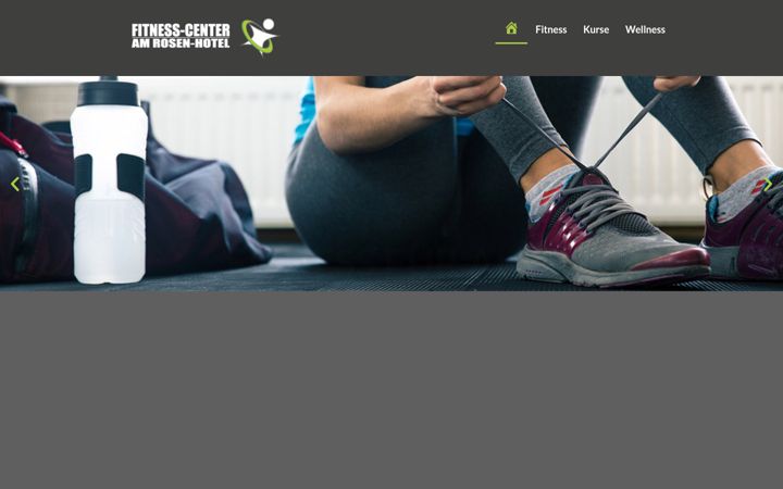 Captura de pantalla de fitnesscenteramrosenhotel.de