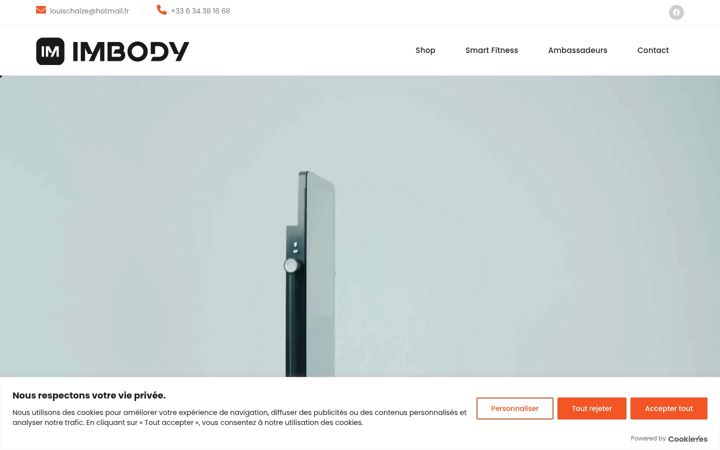 Screenshot of fitnessimbody.fr