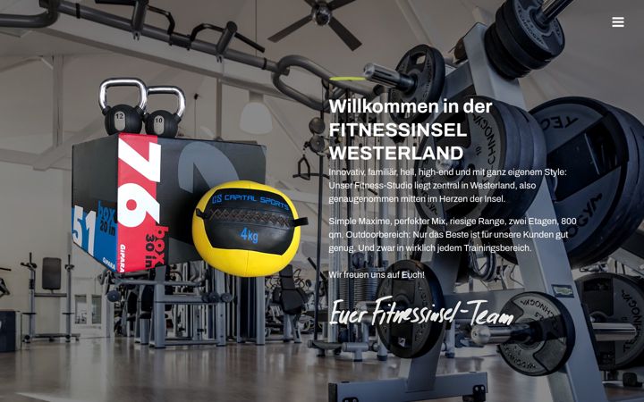 Screenshot of fitnessinsel-sylt.de