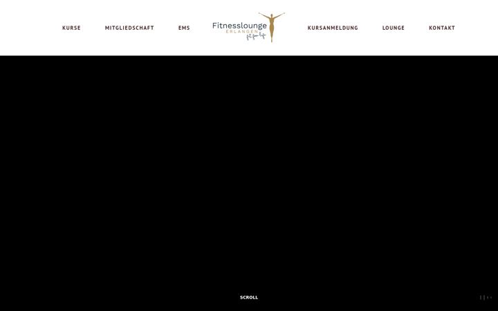 Captura de pantalla de fitnesslounge-erlangen.de