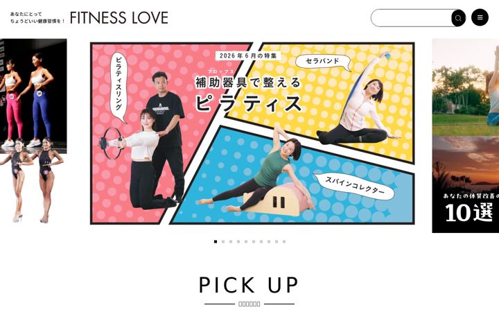 Screenshot of fitnesslove.net