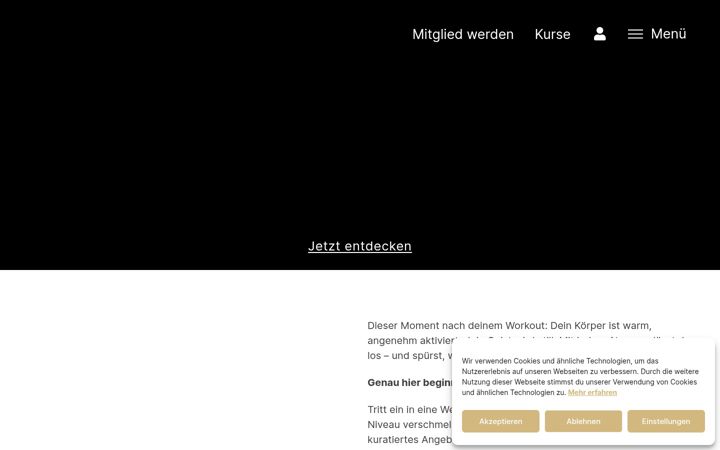 Screenshot of fitnesspark.ch