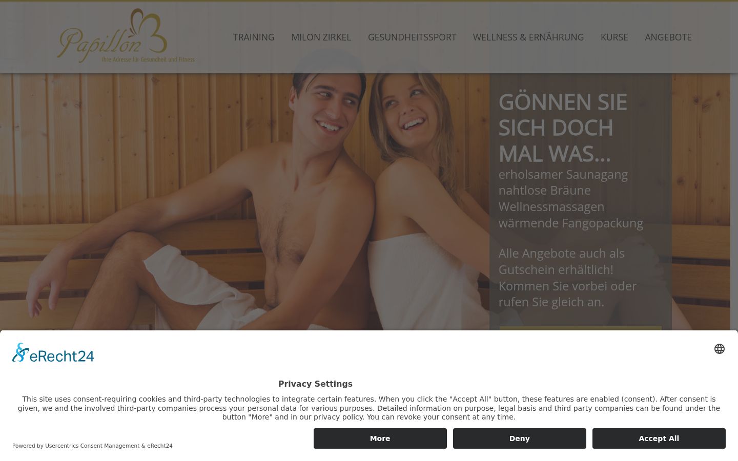 Ekrānuzņēmums ar piekrišanas baneri, kas tika rādīts pirms jebkādas mijiedarbības