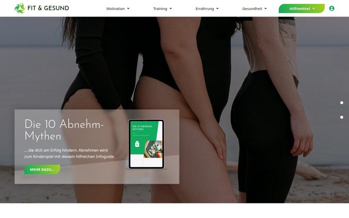 Screenshot of fitnesstipps123.de