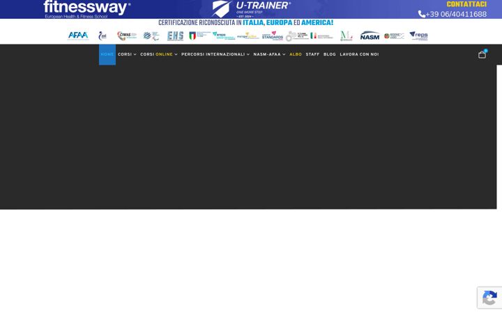 Екранна снимка на fitnessway.it