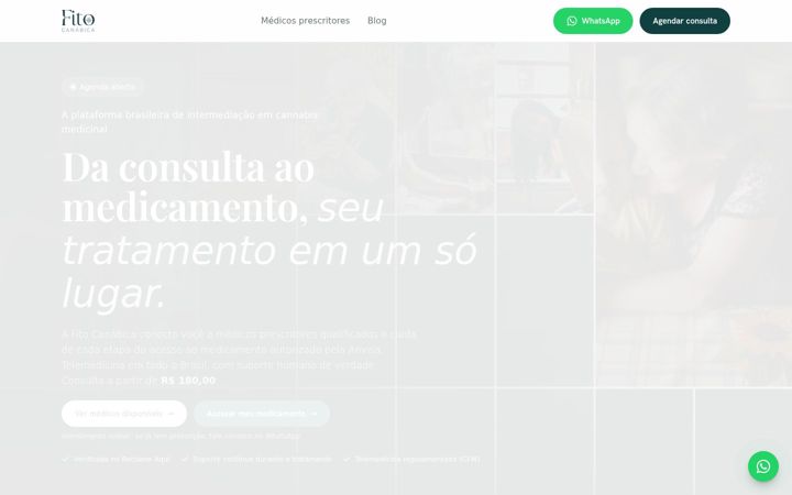Screenshot of fitocanabica.com.br