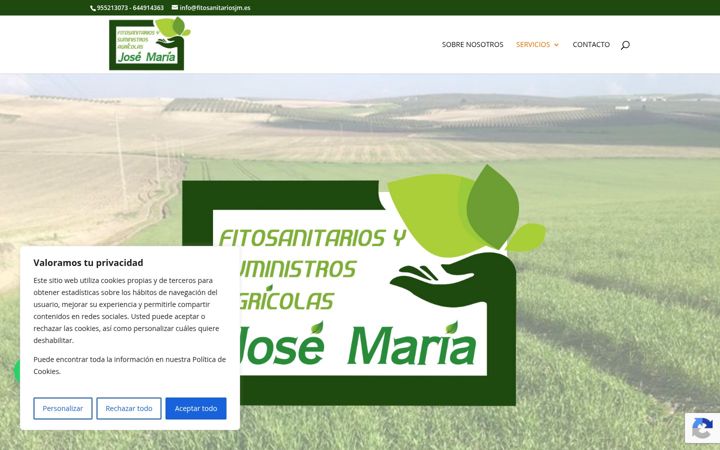 Screenshot of fitosanitariosjm.es