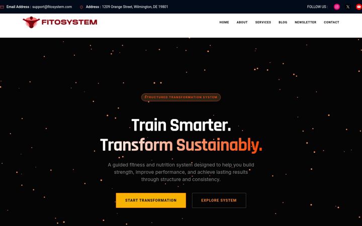 Screenshot of fitosystem.com