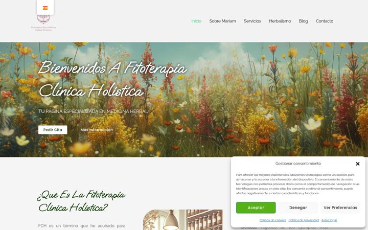 Screenshot of fitoterapiaclinica.com
