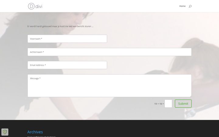 Screenshot of fitouch.nl