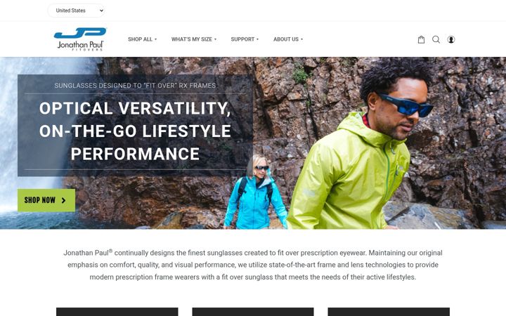 Screenshot of fitovers.com