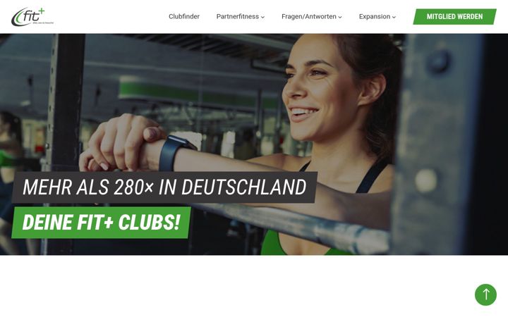Screenshot of fitplus-club.de