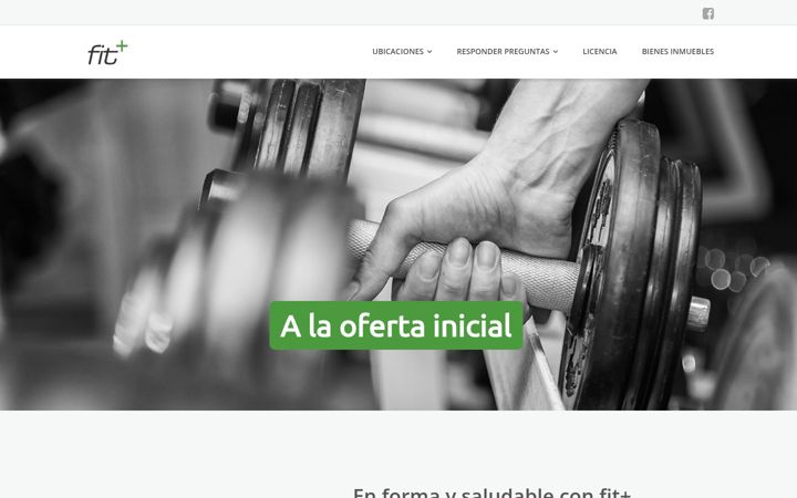 Screenshot of fitplus-club.es