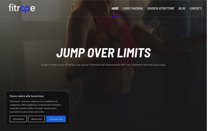 Screenshot of fitrope.it