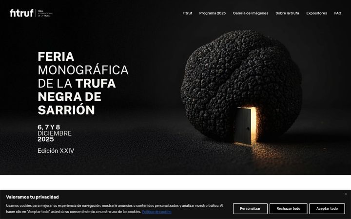 Screenshot of fitruf.es
