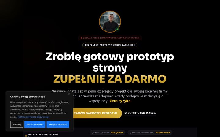 Screenshot of fitsite.pl