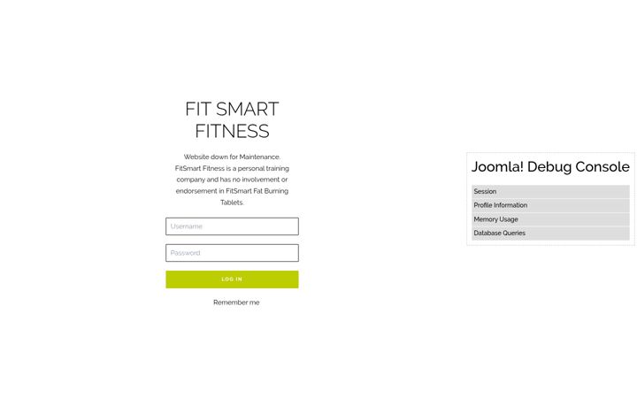 Screenshot of fitsmartfitness.co.uk