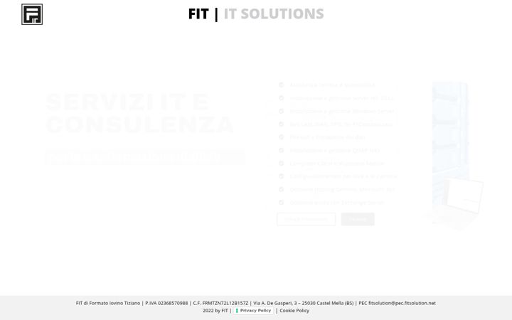 Screenshot of fitsolution.net