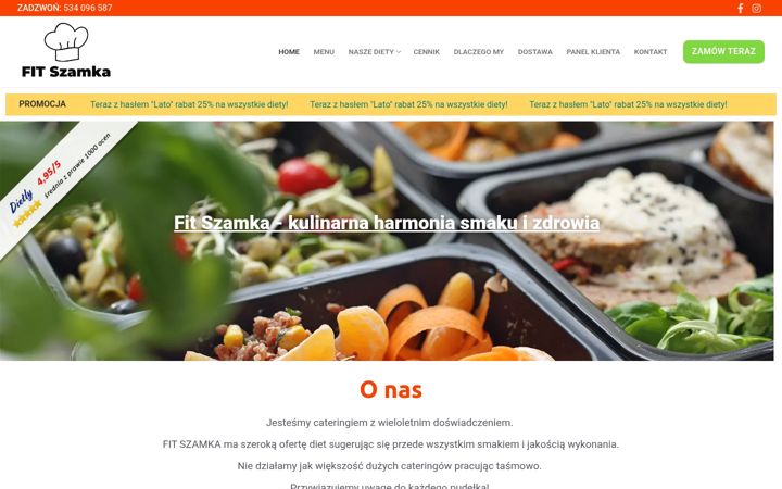 Screenshot of fitszamka.pl