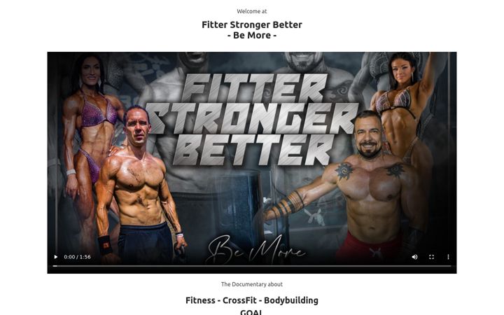 Posnetek zaslona fitter-stronger-better.com