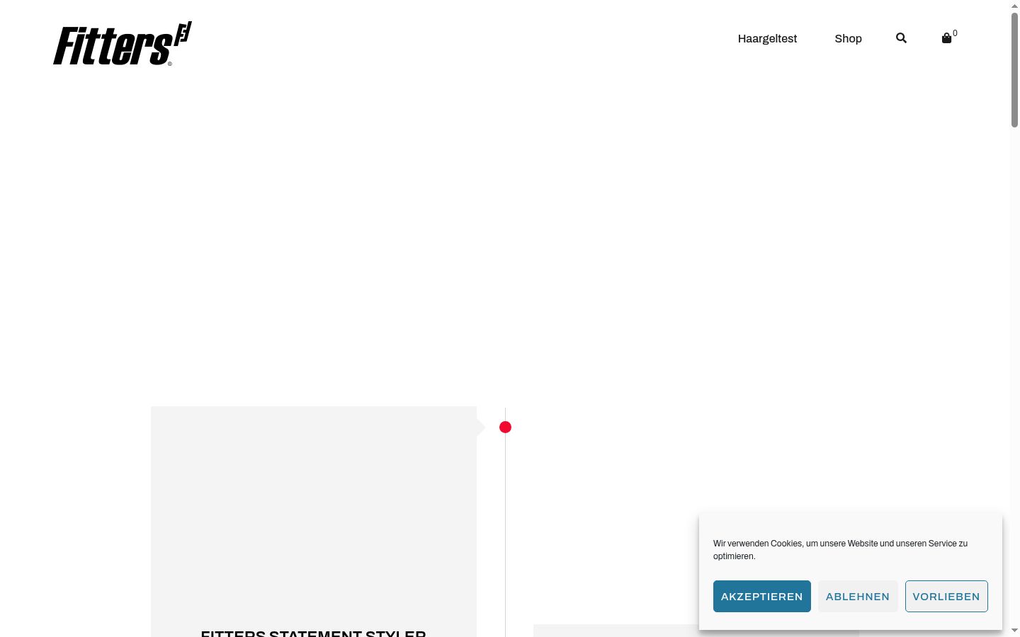 Sutikimo reklamjuostės, rodytos prieš bet kokią sąveiką, ekrano kopija