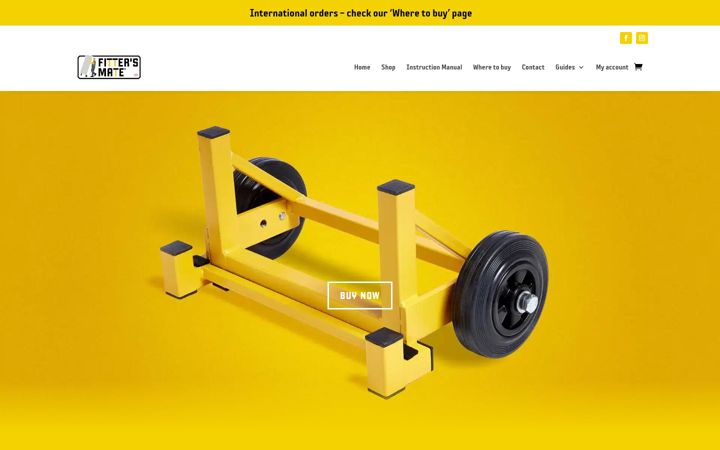 Screenshot of fittersmate.com