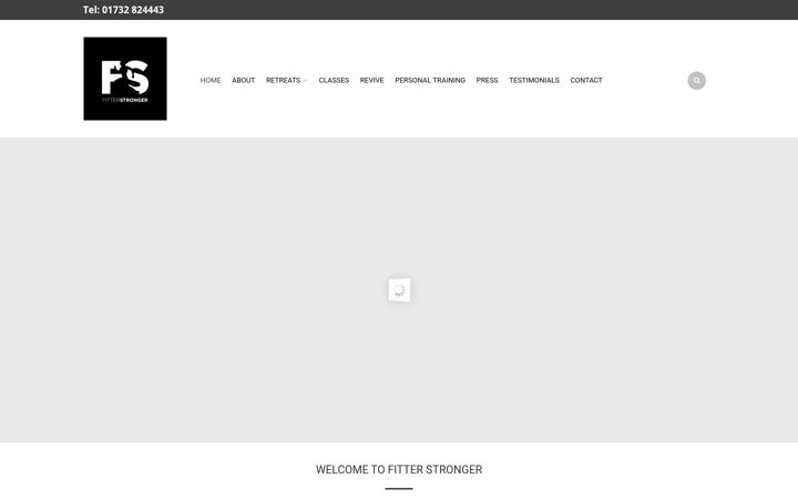 Screenshot of fitterstronger.org