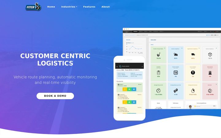 Screenshot of fittertms.com