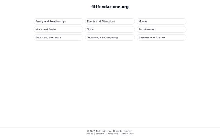 Screenshot of fittfondazione.org