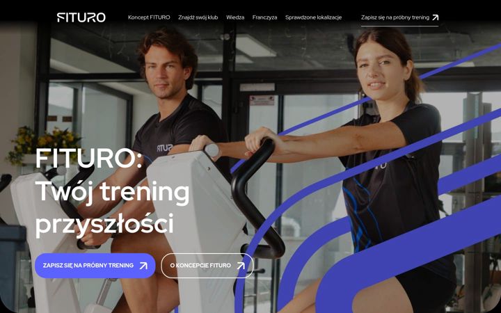 Screenshot of fituro.pl