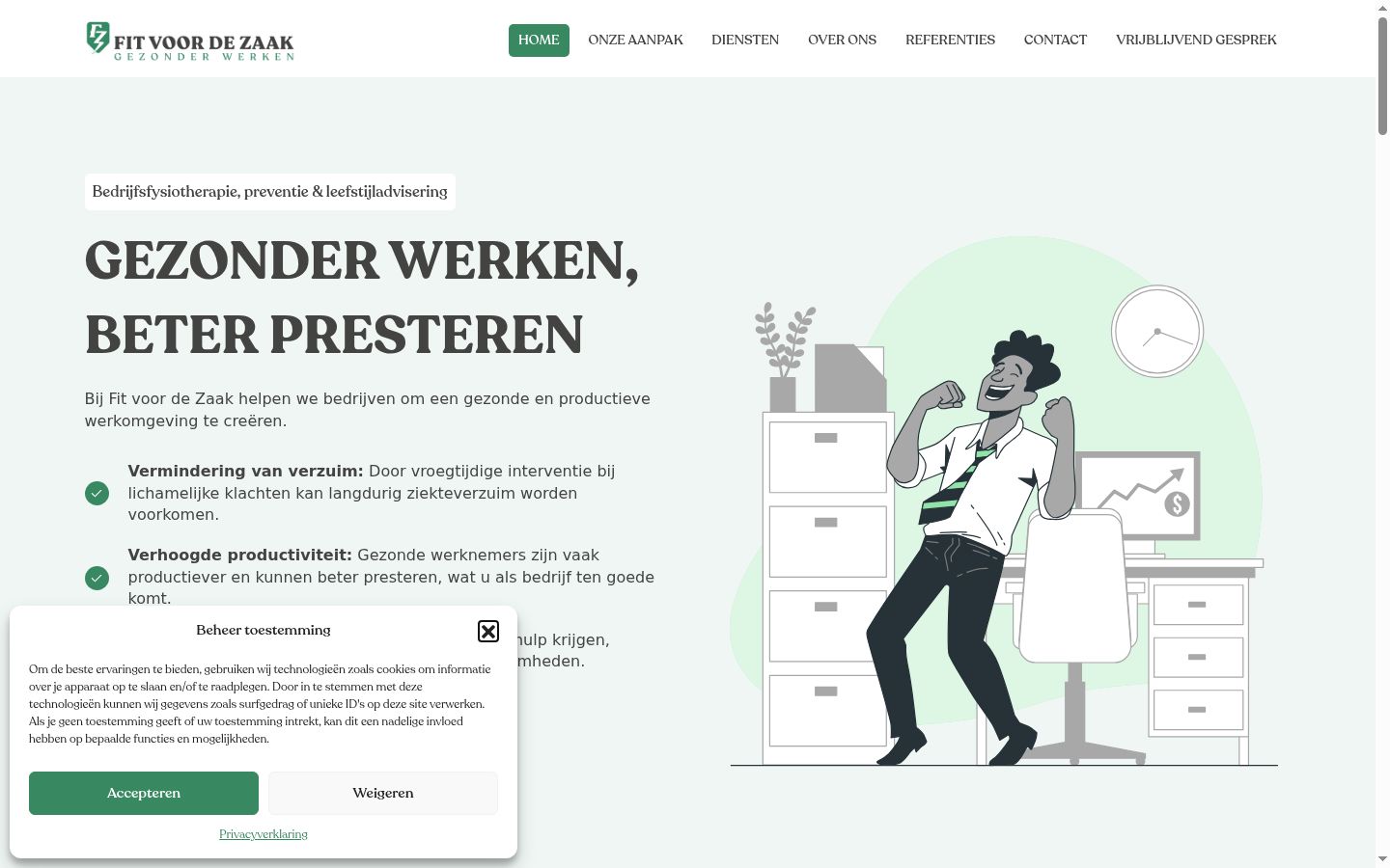 Ekrānuzņēmums ar piekrišanas baneri, kas tika rādīts pirms jebkādas mijiedarbības