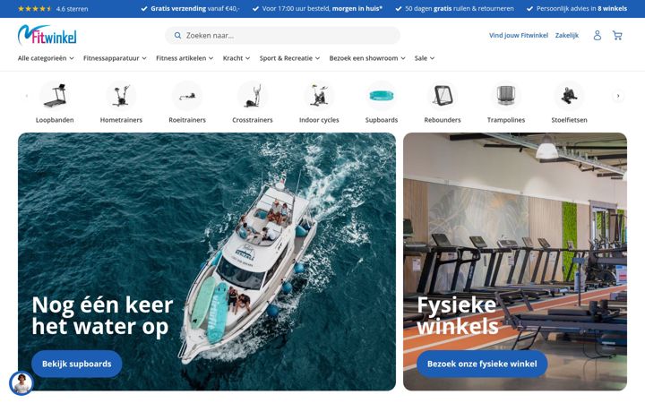 Screenshot of fitwinkel.nl