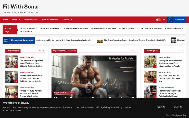 Screenshot of fitwithsonu.online