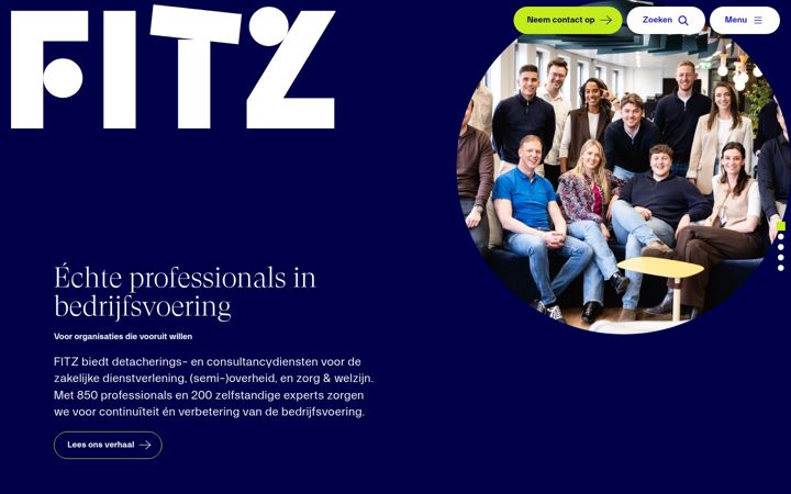 Screenshot of fitz.nl