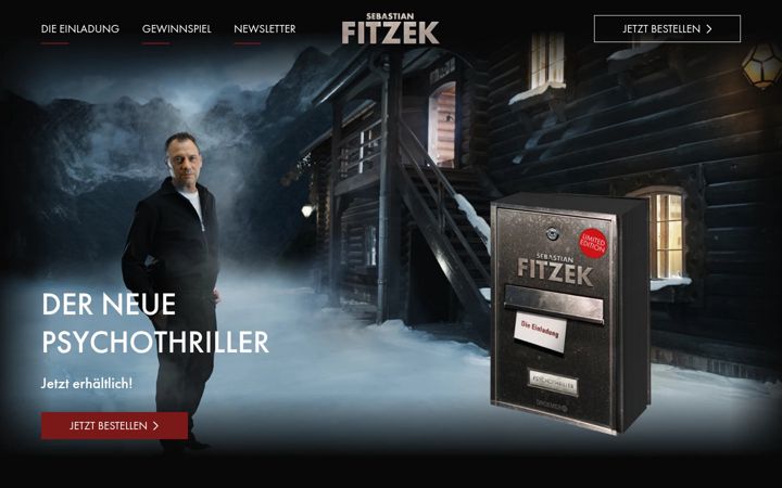 Screenshot of fitzek-einladung.de