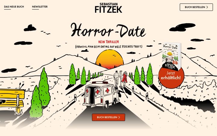 Screenshot of fitzek-horrordate.de