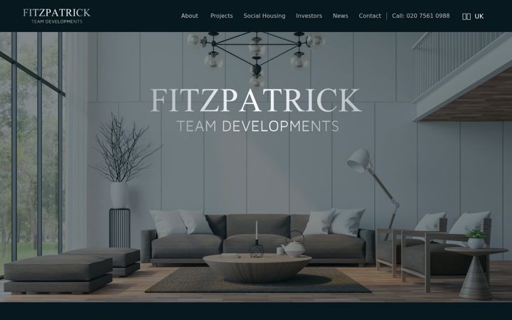 Screenshot of fitzpatrickteam.com